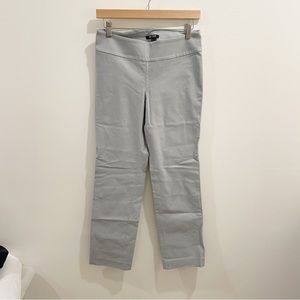 NIC + ZOE Gray Stretch Pants Bottoms